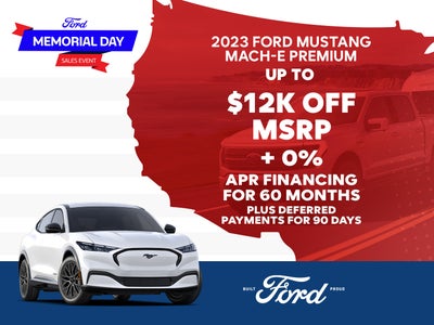 2023 Mach-E Premium Up to $12,000 Off ~AND~